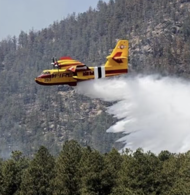 Personalized CL-415 Firefighter Aircraft Weathervane – Aviation Garden Wind Spinner