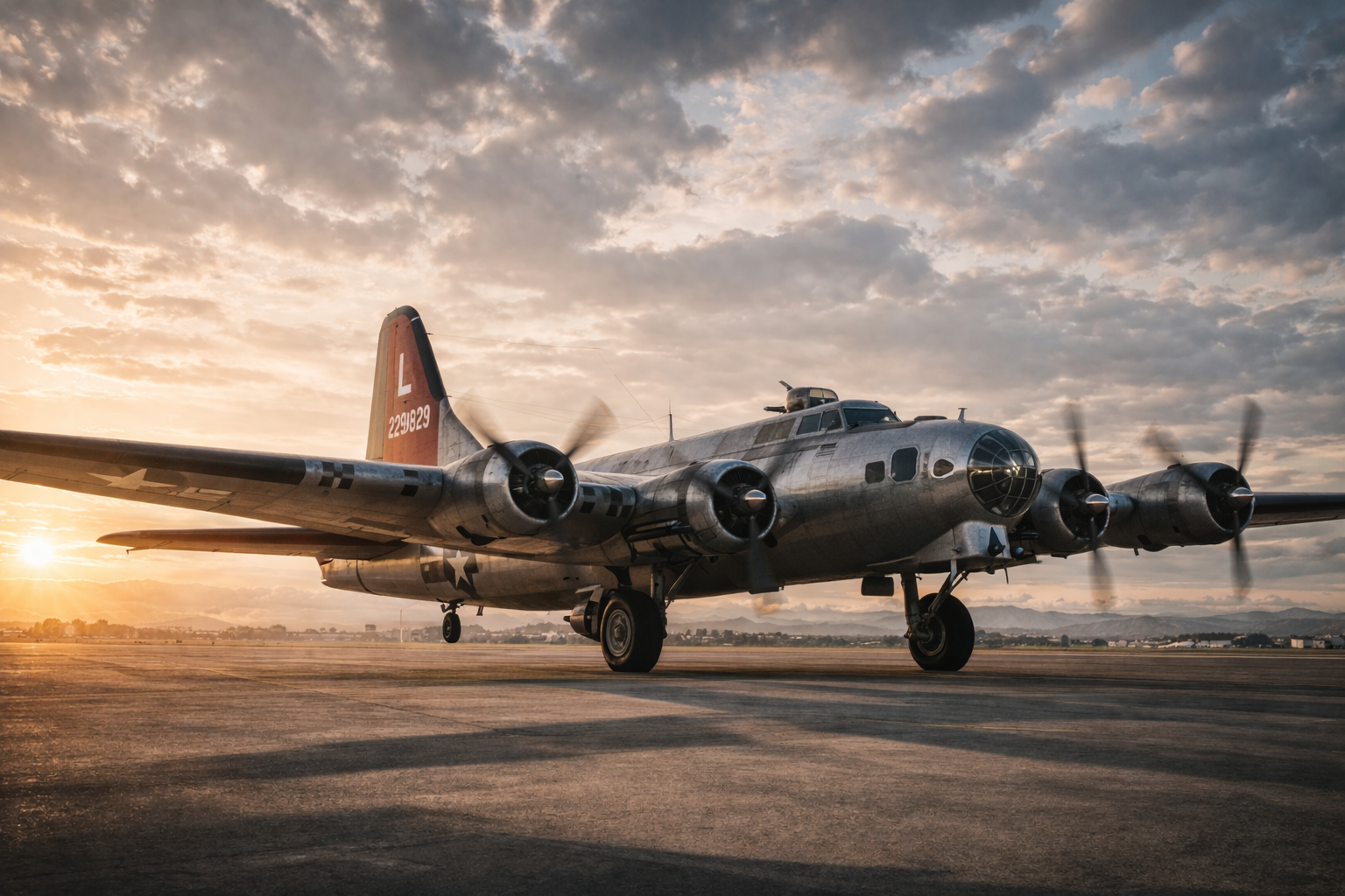 Personalized B-17 Flying Fortress Bomber Weathervane – Outdoor Decorative Aviation Ornament