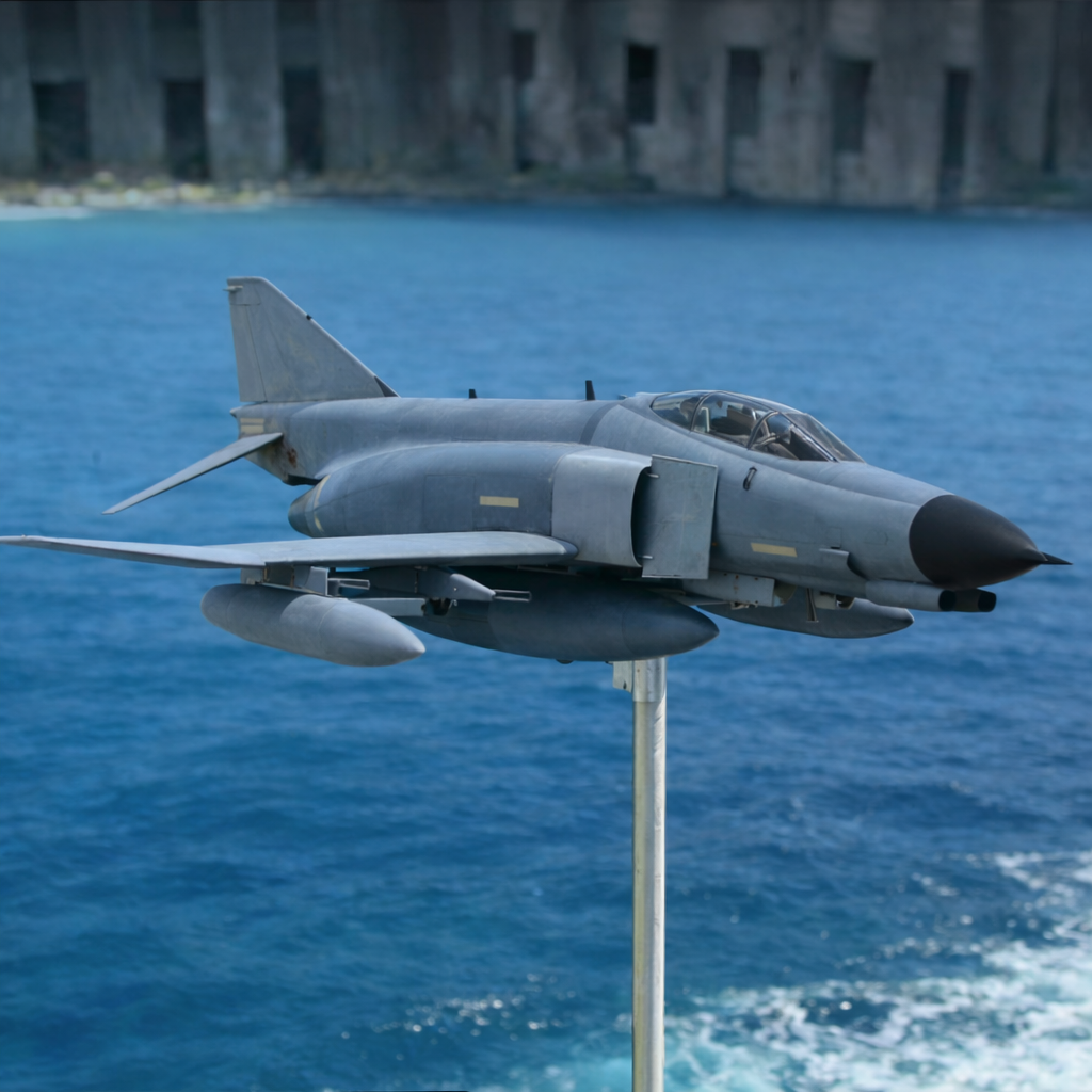 Personalized Legendary F-4 Phantom "All-in-One" Warbird Weathervane - Veteran Gift