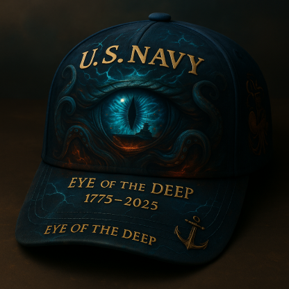 U.S. Navy – Eye of the Deep 1775–2025 Cap
