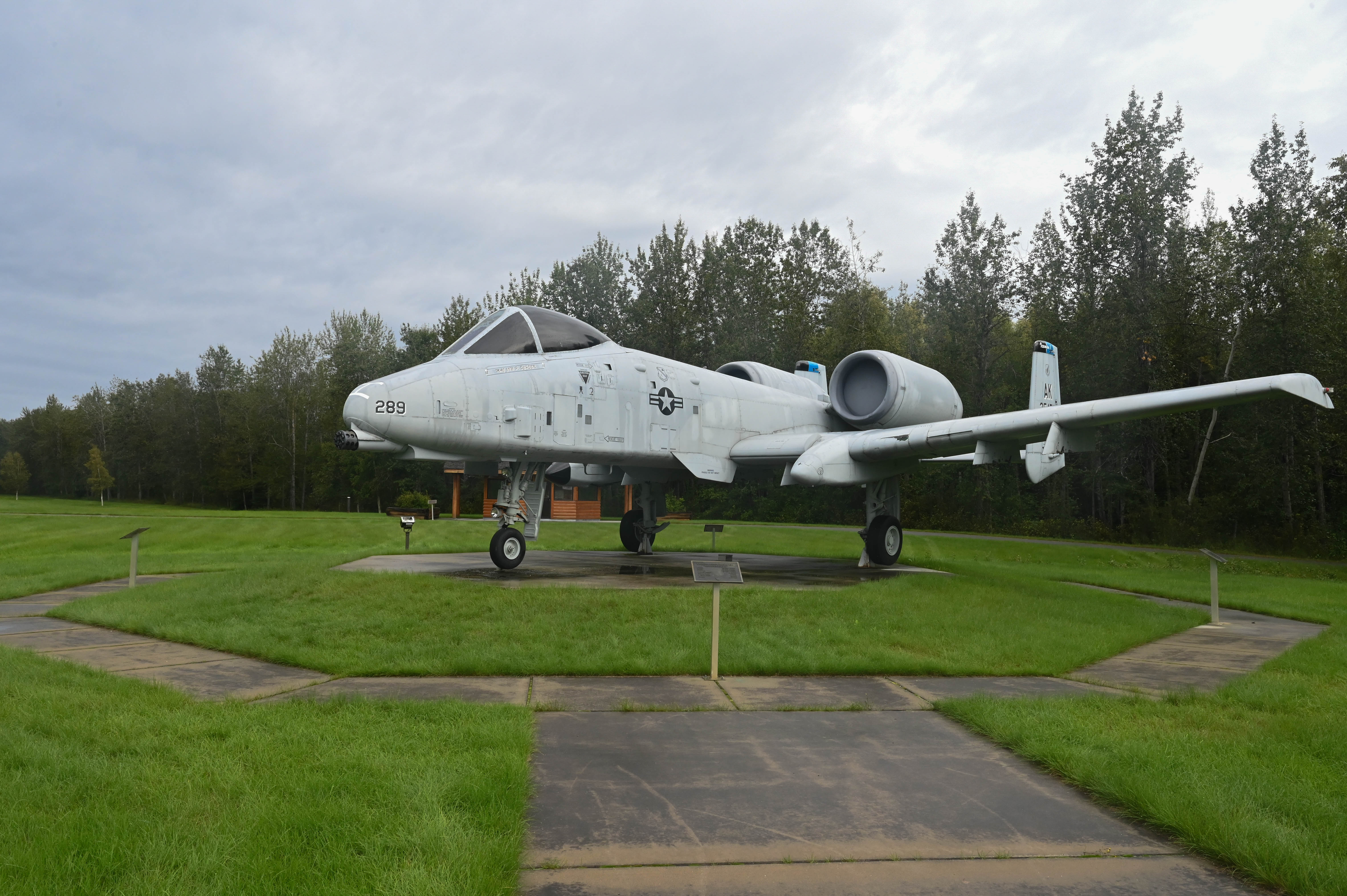Personalized A-10 Warthog "BRRRRT" Attack Plane Weathervane - Military Aviation Outdoor Garden Decor