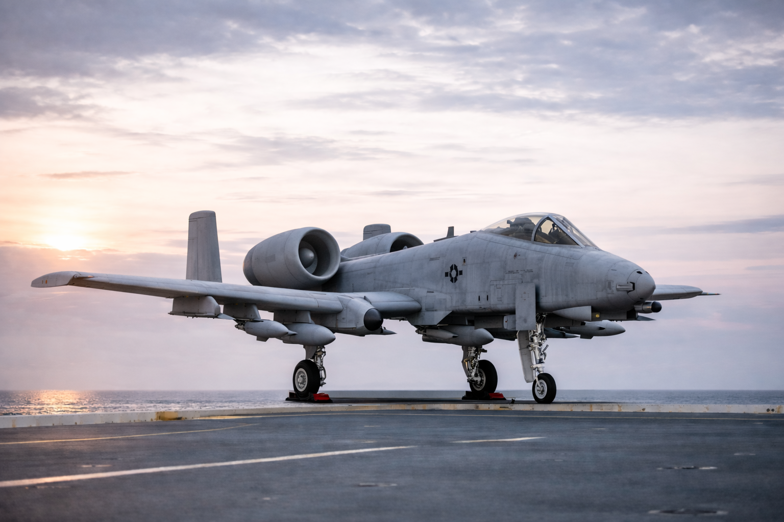 Personalized A-10 Warthog "BRRRRT" Attack Plane Weathervane - Military Aviation Outdoor Garden Decor