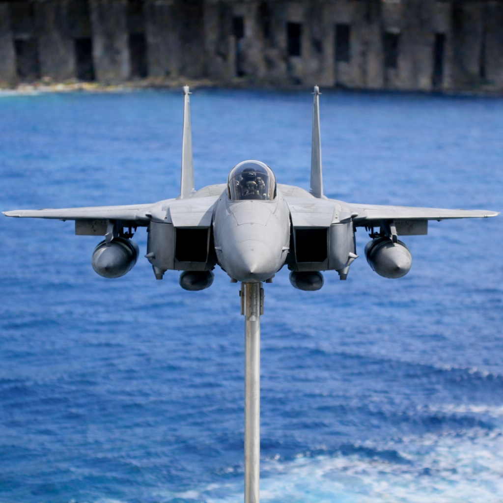 Personalized F-15 Eagle: Undefeated Air Superiority Legend • Wind Spinner Model