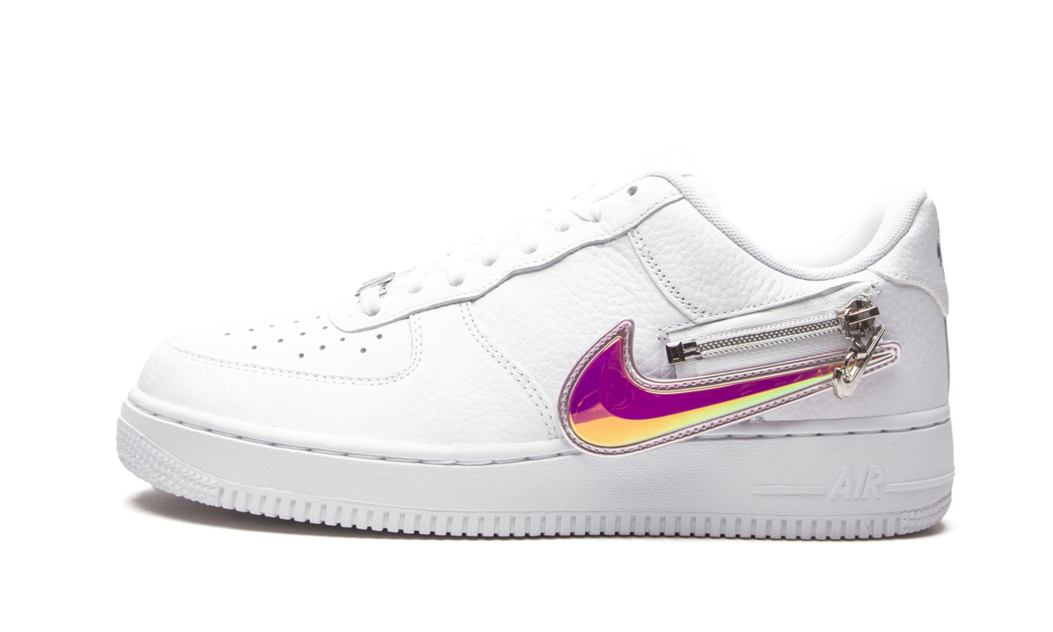 7 PRM ��Zip Swoosh White