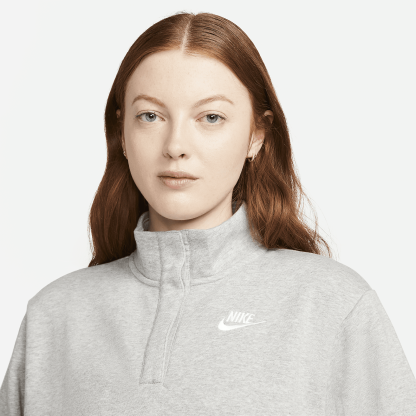 Women's Mock-Neck Pullover Sweatshirt