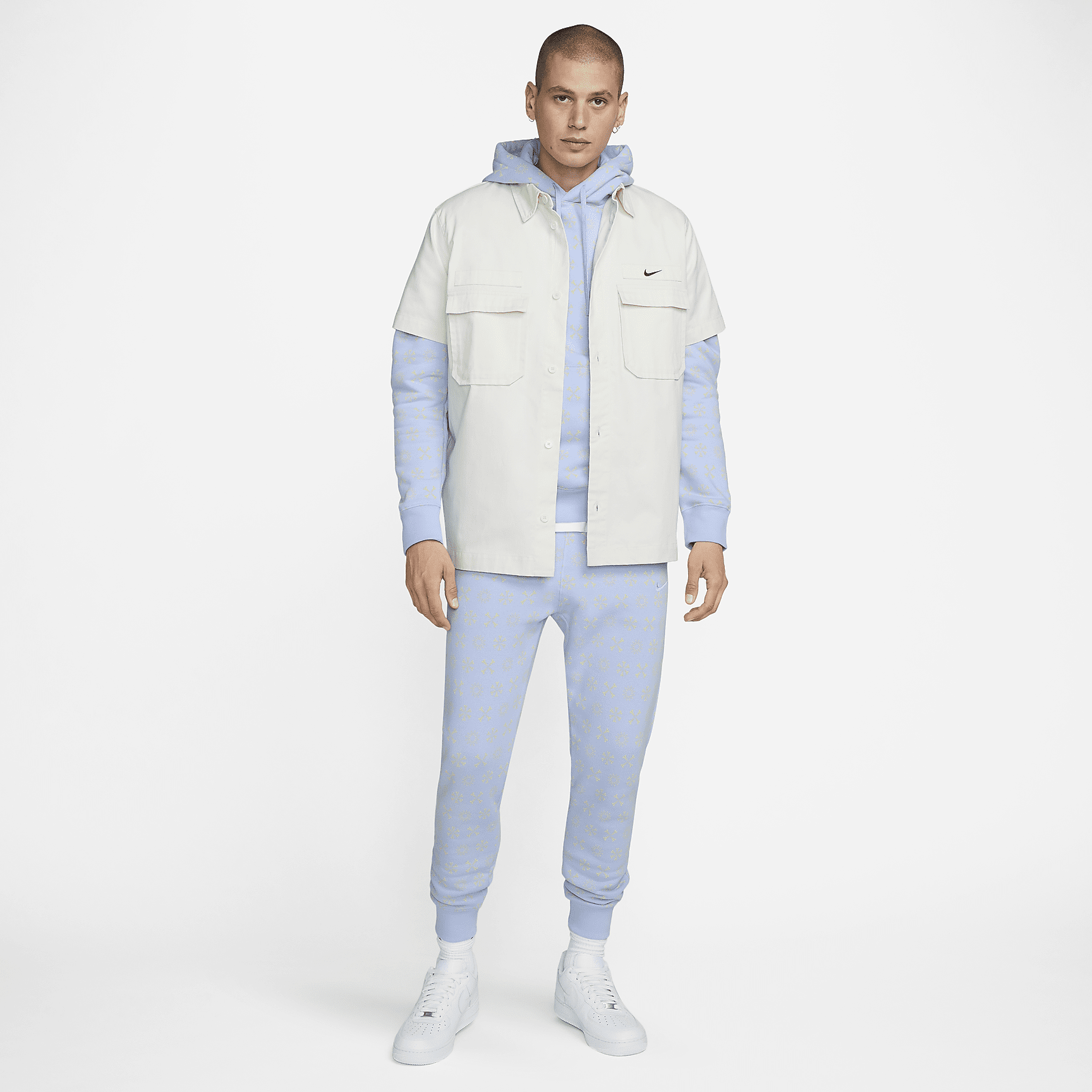 Sportswear Club Fleece - Men's Monogram Hoodie