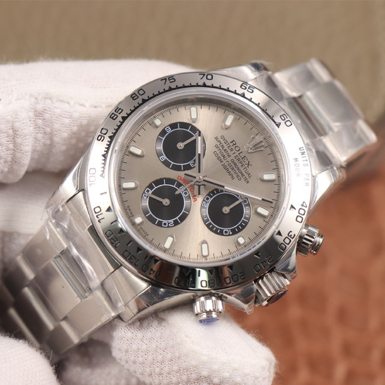 Daytona Steel Dial with Black Subdials 40mm