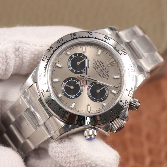 Daytona Steel Dial with Black Subdials 40mm