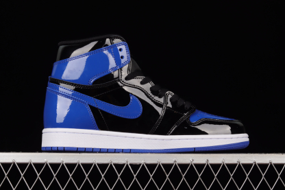 Retro High Royal Blue Black White 555088-400