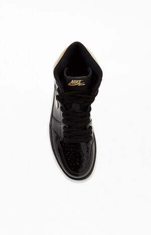 Retro High OG 'Black Gold Patent' 555088-032
