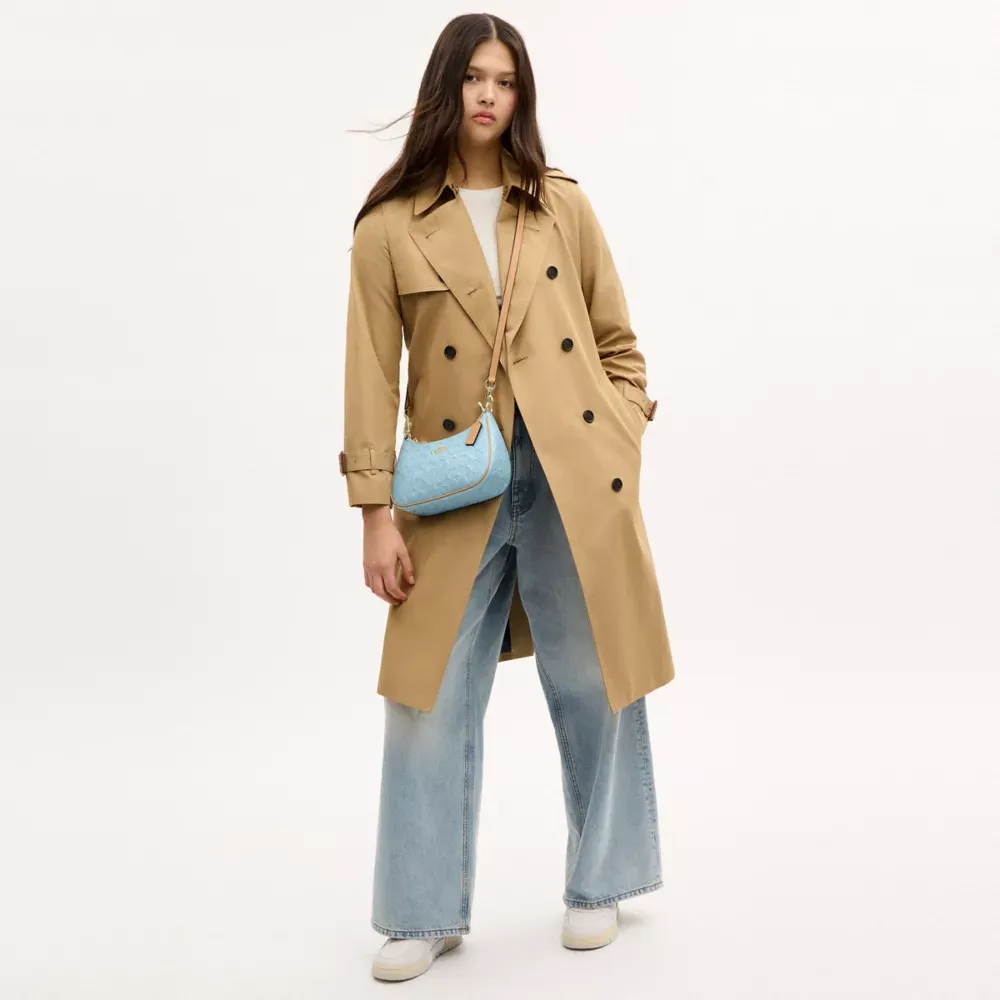 Teri Shoulder Bag In Signature Leather