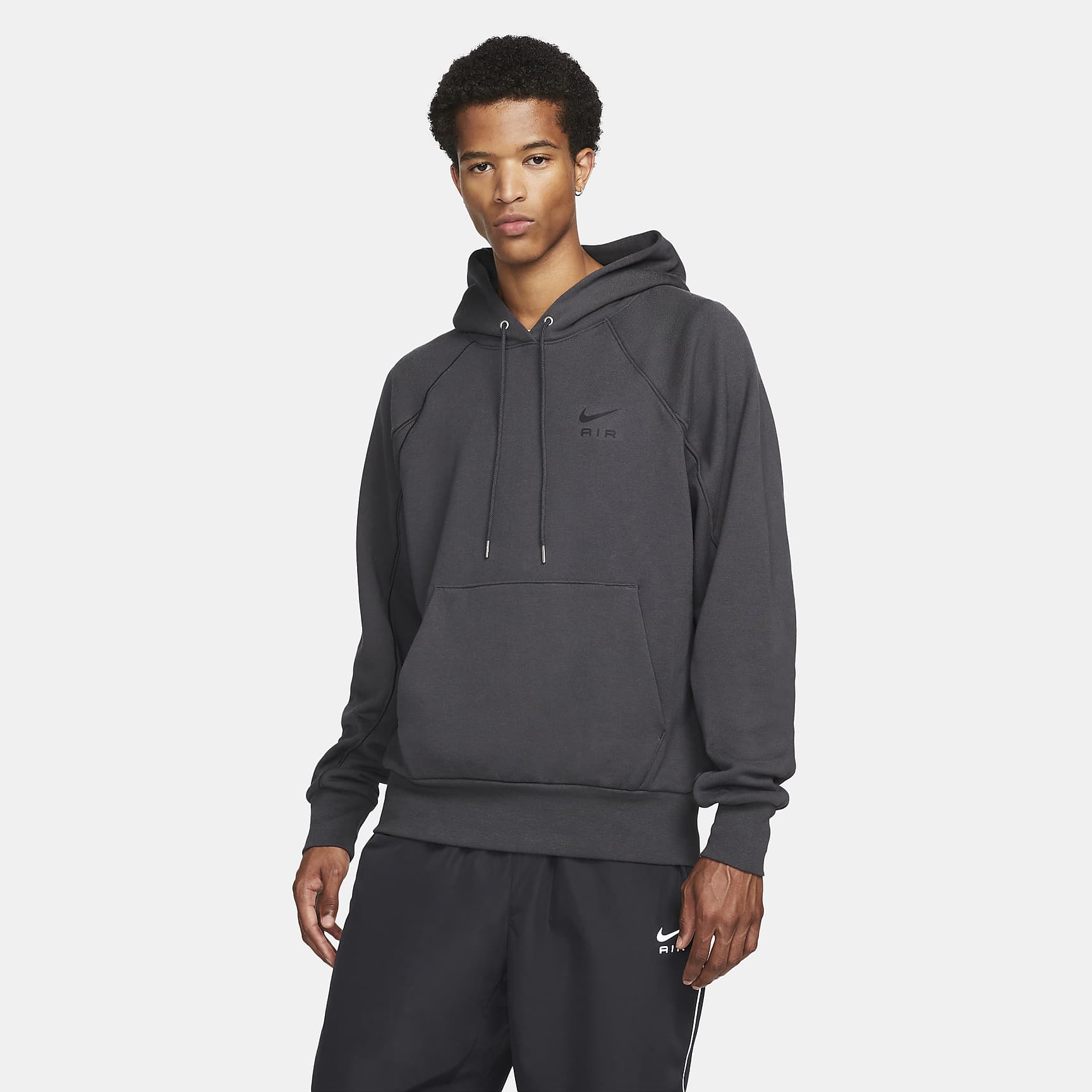 - Men's French Terry Pullover Hoodie