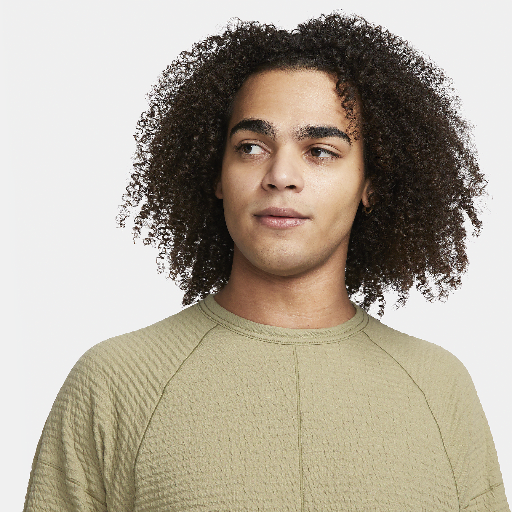 Yoga Texture - Men's Dri-FIT Long-Sleeve Yoga Top