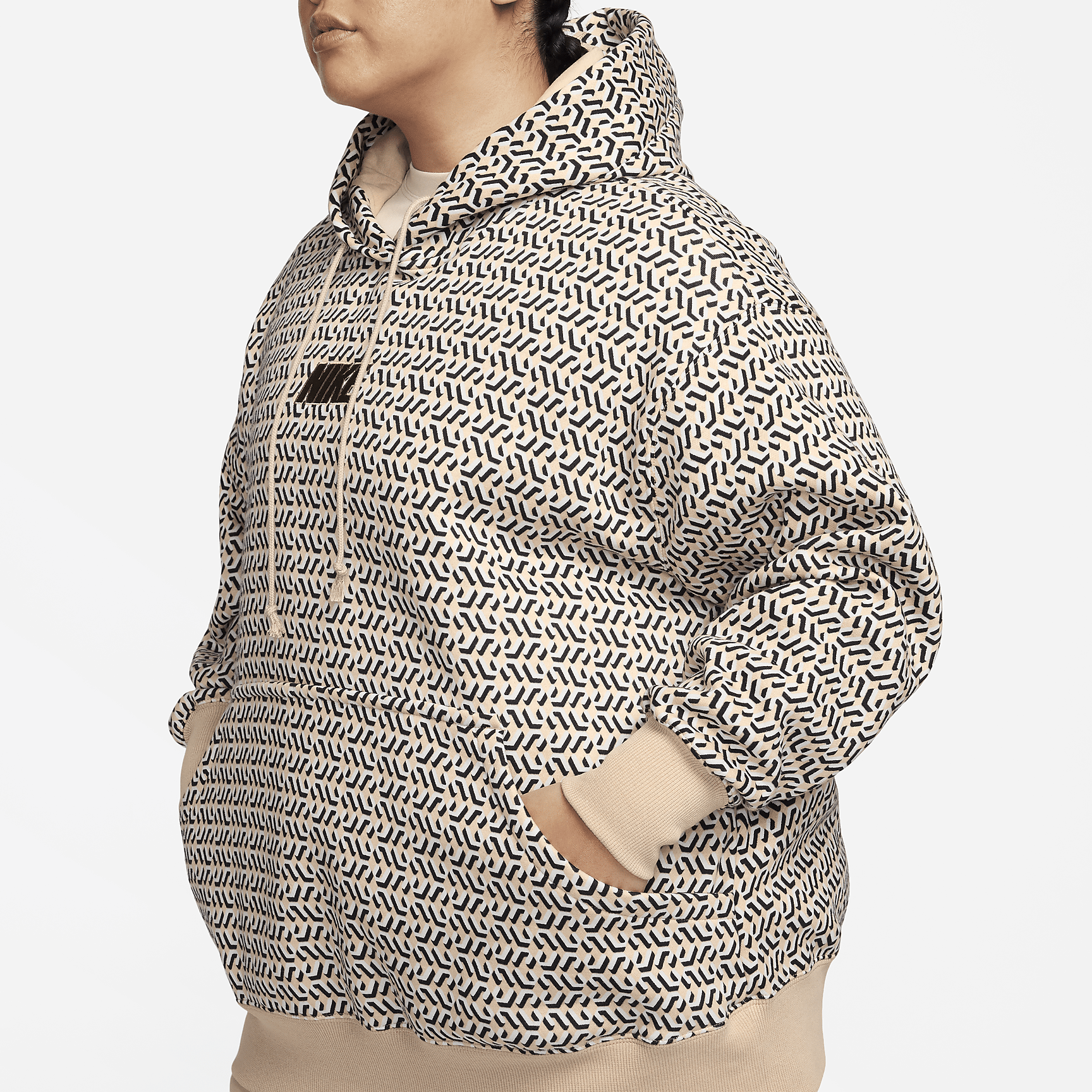 Sportswear  - Women's Oversized Pullover Hoodie (Plus Size)