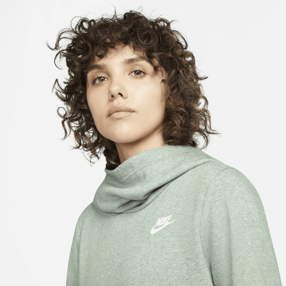 Sportswear - Women's Funnel-Neck Hoodie