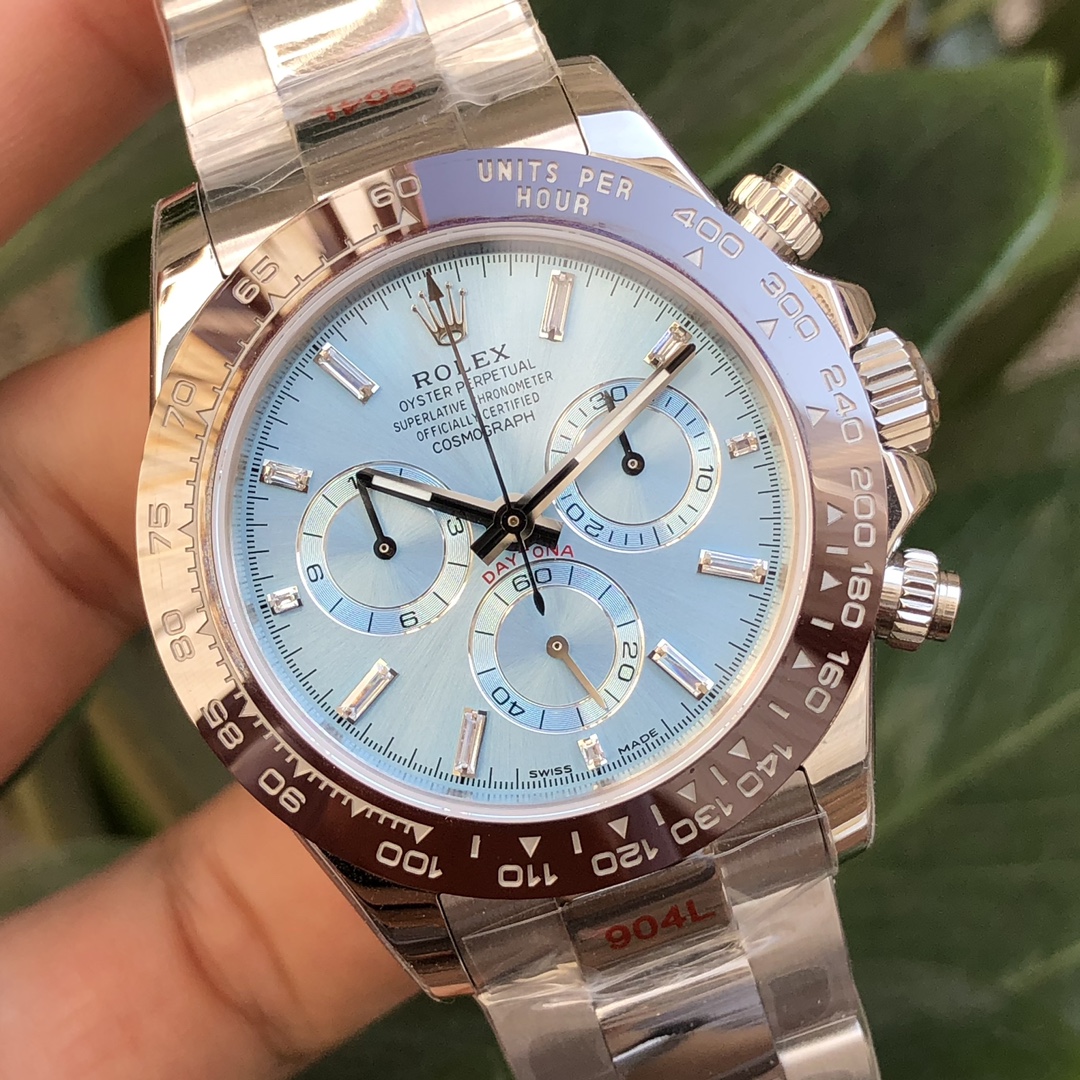 Cosmograph Daytona Ice Blue Dial Men's Watch 116506-0002