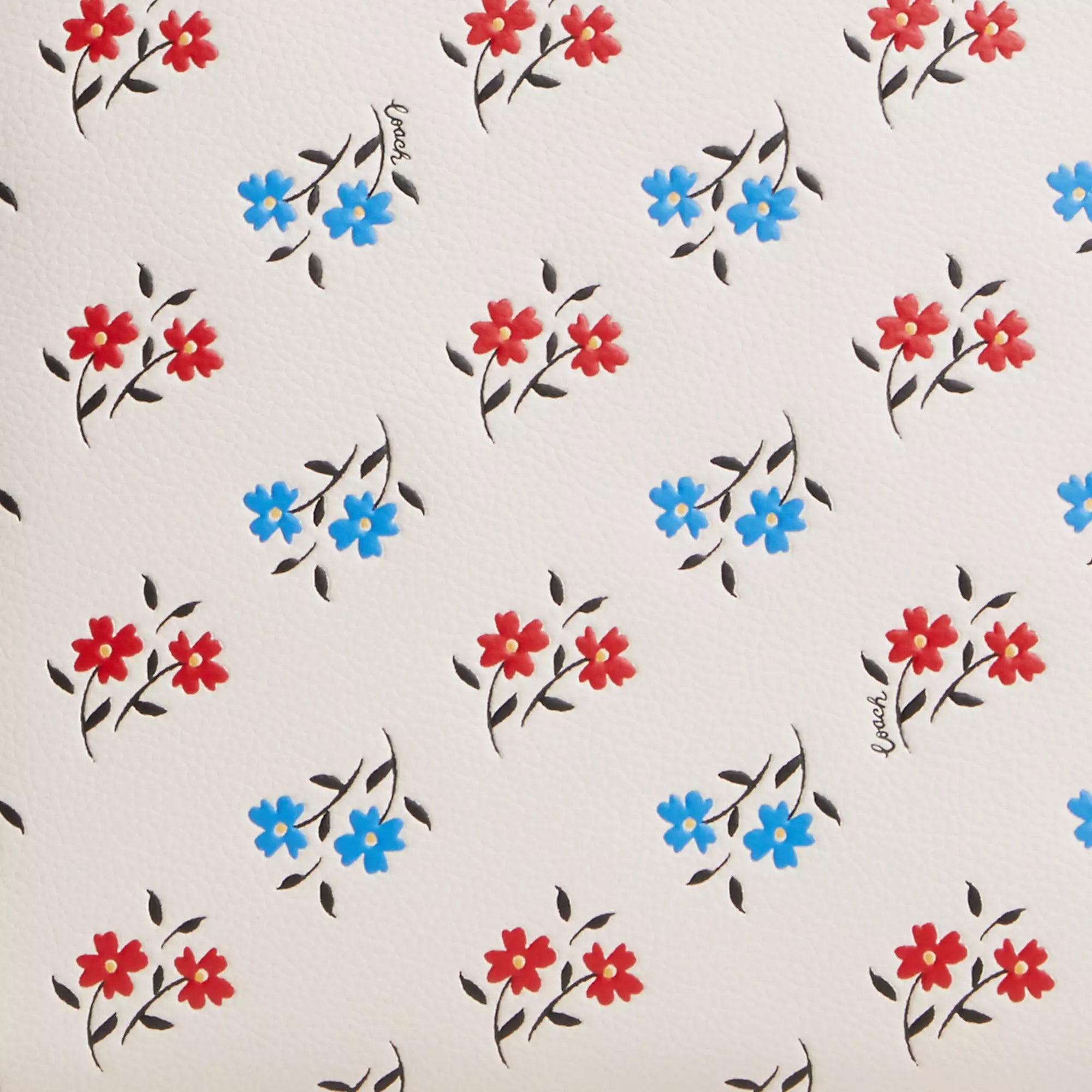 Coathtch Tote Bag With Floral Print