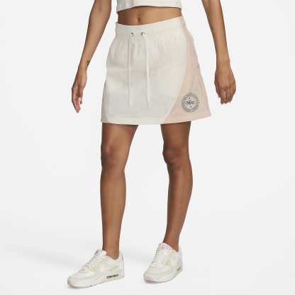 Women's High-Waisted Woven Mini Skirt