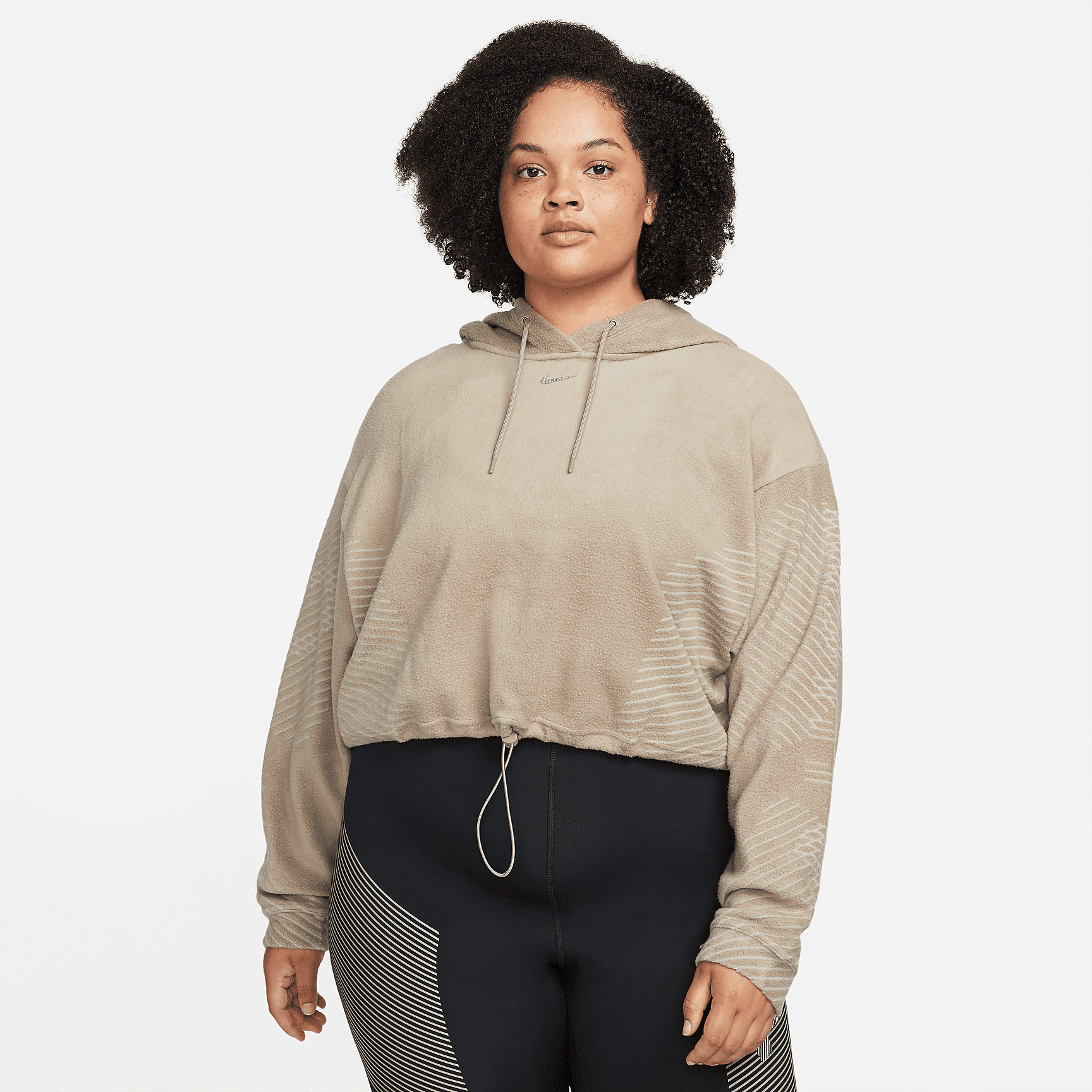 Women's Fleece Hoodie (Plus Size)