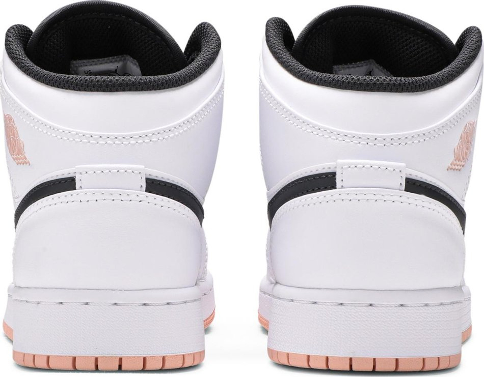 Kids Mid GS 'White Arctic Orange' 554725-180