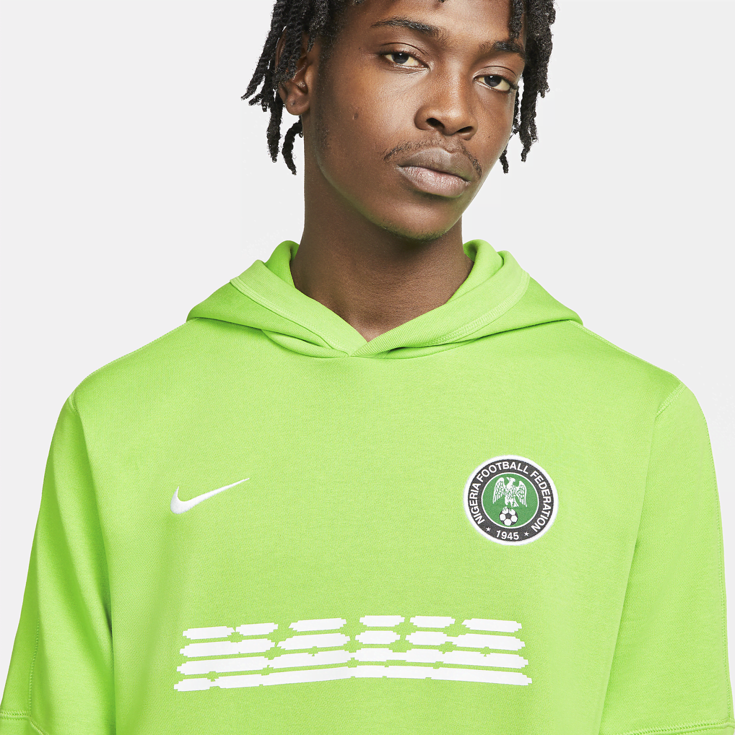 Nigeria - Men's French Terry Soccer Hoodie