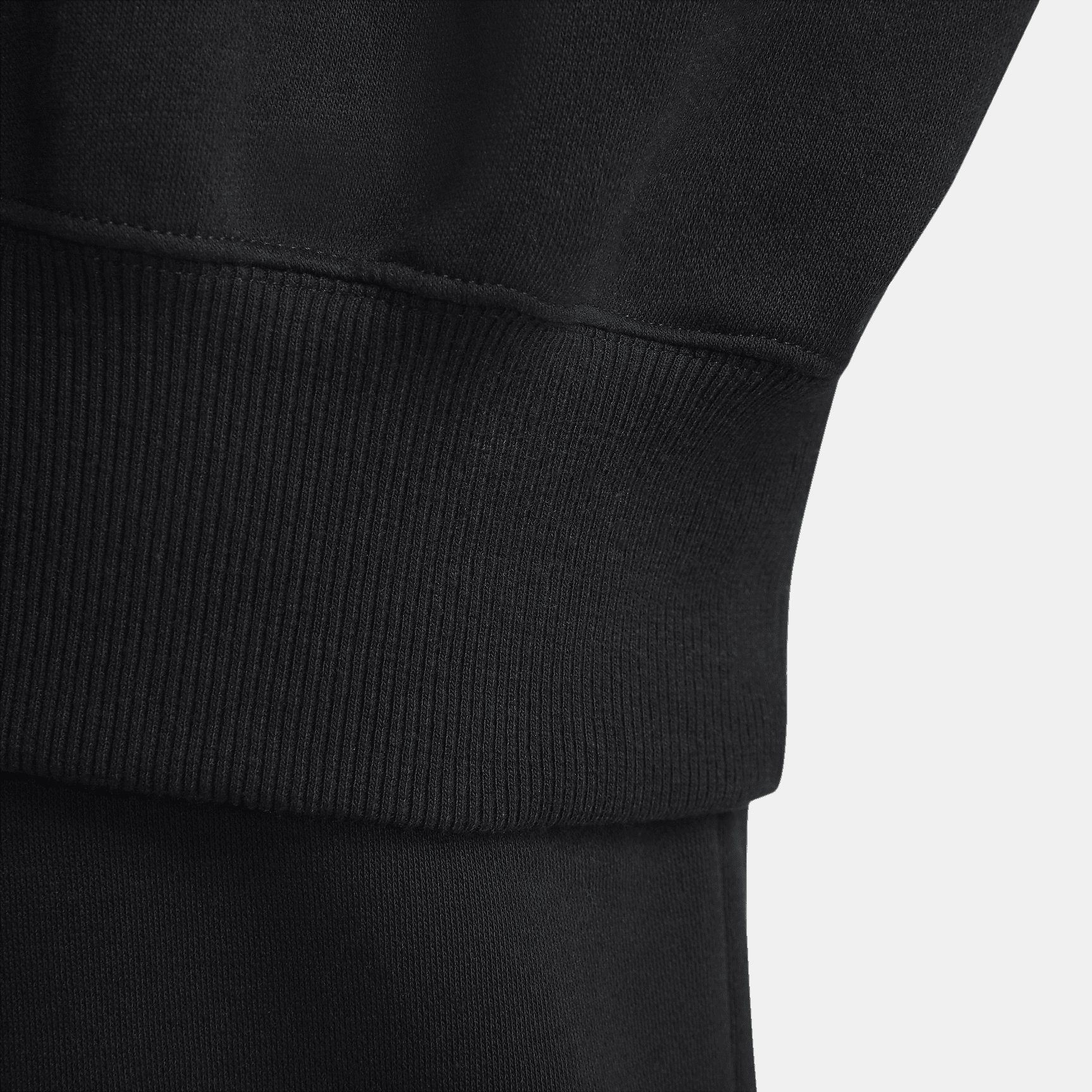 Sportswear Fleece - Women's Over-Oversized Mock-Neck 3/4-Sleeve Sweatshirt