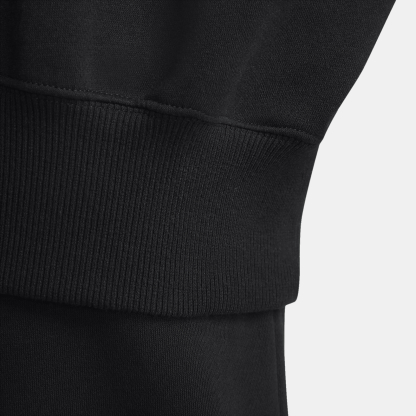 Sportswear Fleece - Women's Over-Oversized Mock-Neck 3/4-Sleeve Sweatshirt