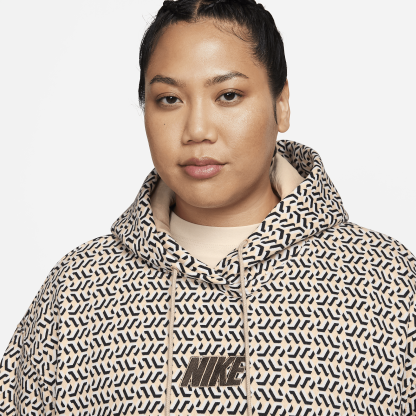 Sportswear  - Women's Oversized Pullover Hoodie (Plus Size)