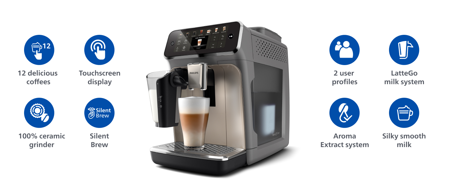 Coffee machine philips flavor delicious fresh bean
