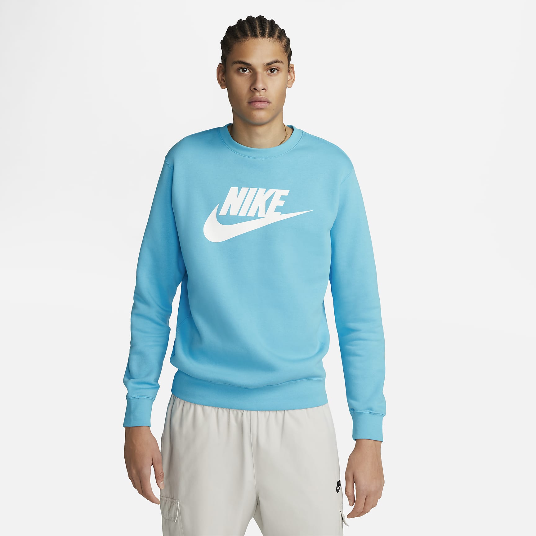 Sportswear Club Fleece - Men's Graphic Crew