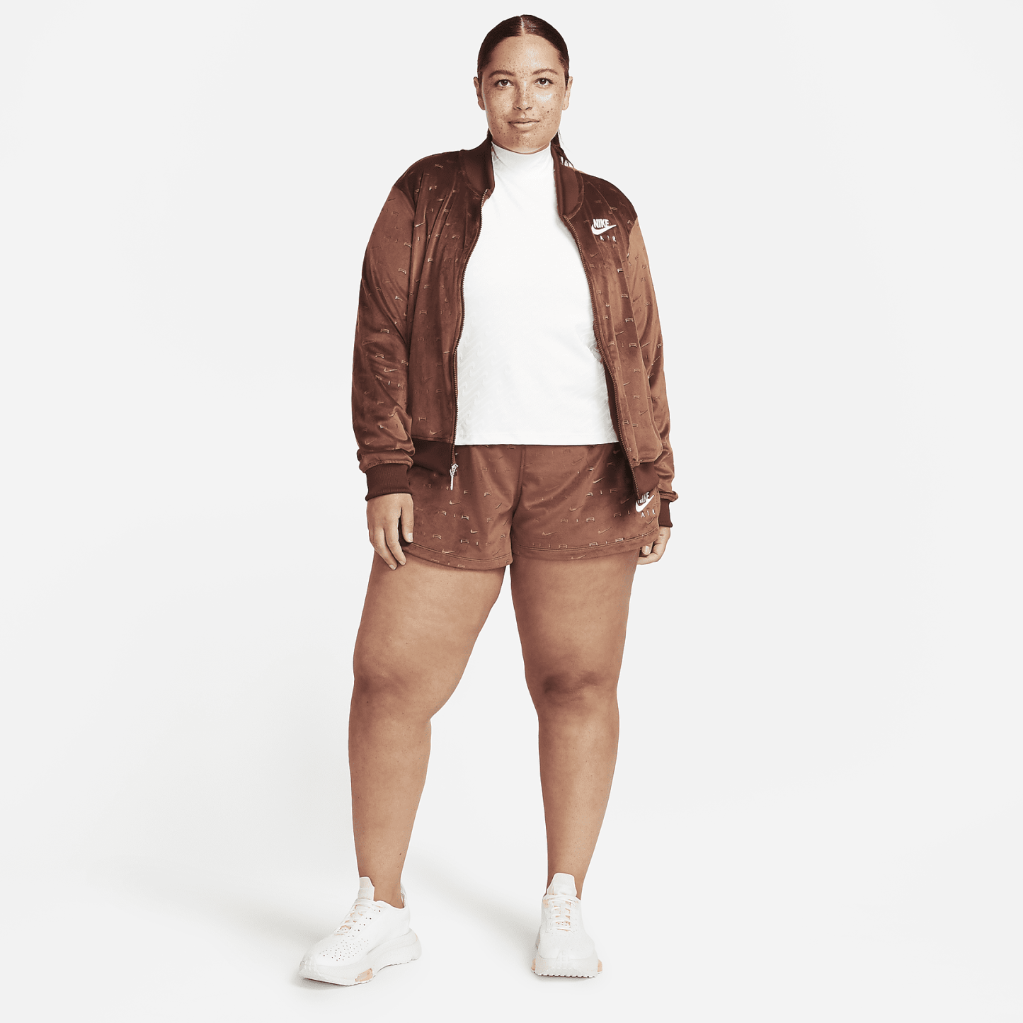 Velour - Women's Jacket (Plus Size)