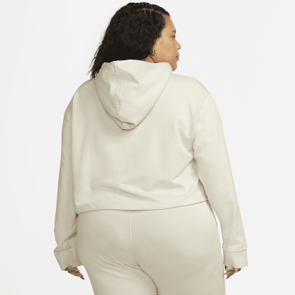 Women's Cropped Fleece Hoodie (Plus Size)