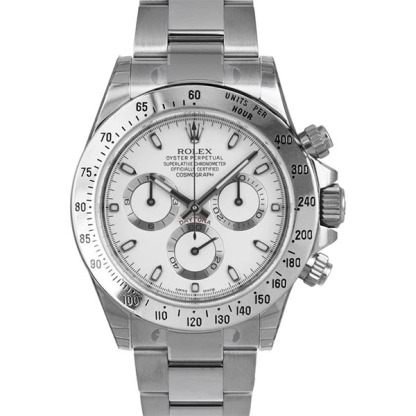 Daytona Steel White Dial 40mm