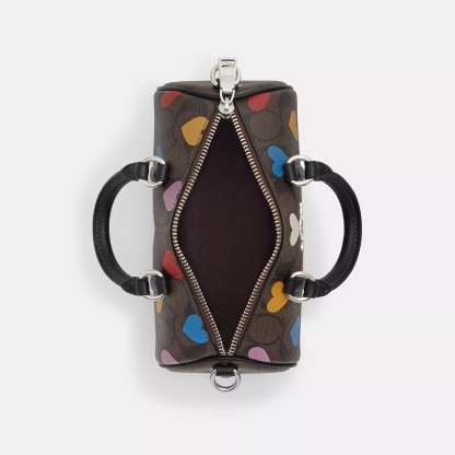 Coathtch  Lacey Crossbody In Signature Canvas With Heart Print