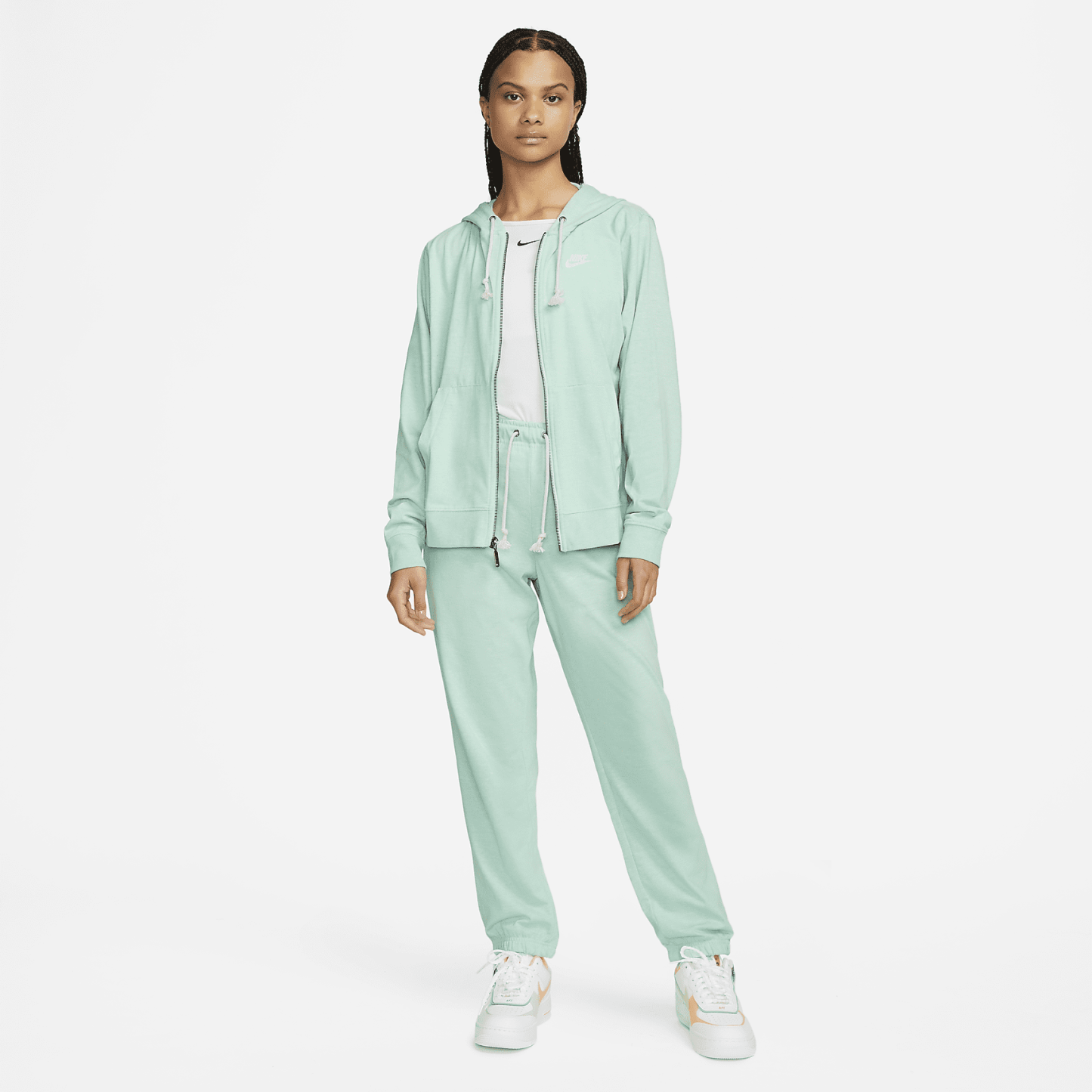 Sportswear Gym Vintage - Women's Full-Zip Hoodie