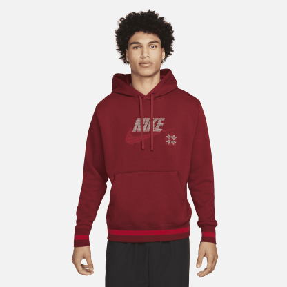 Sportswear-Men's Fleece Pullover Hoodie