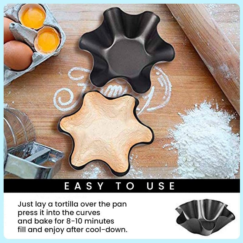 🔥HUGE SALE - 49% OFF🔥Petal Shape Carbon Steel Baking Bowl