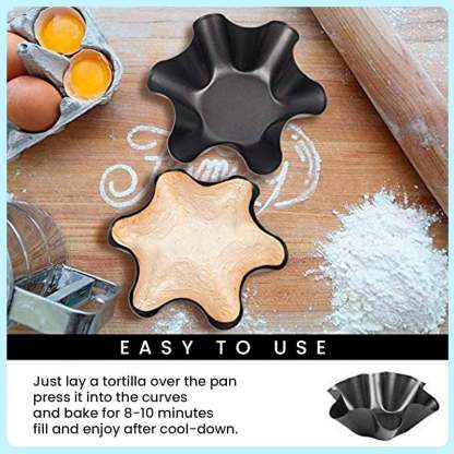 🔥HUGE SALE - 49% OFF🔥Petal Shape Carbon Steel Baking Bowl