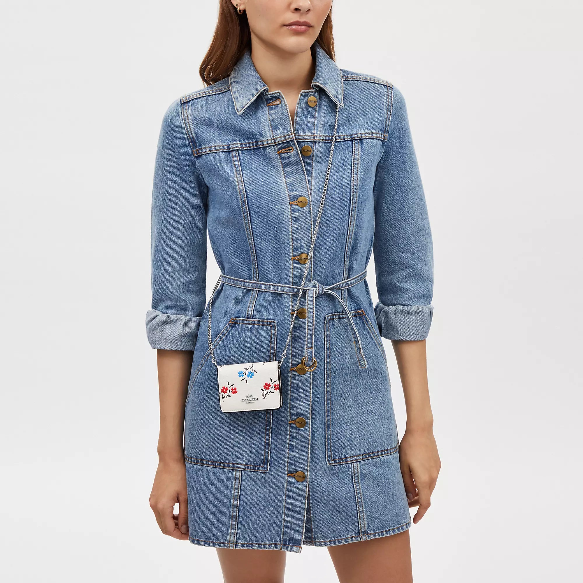 Coathtch Wallet With Floral Print