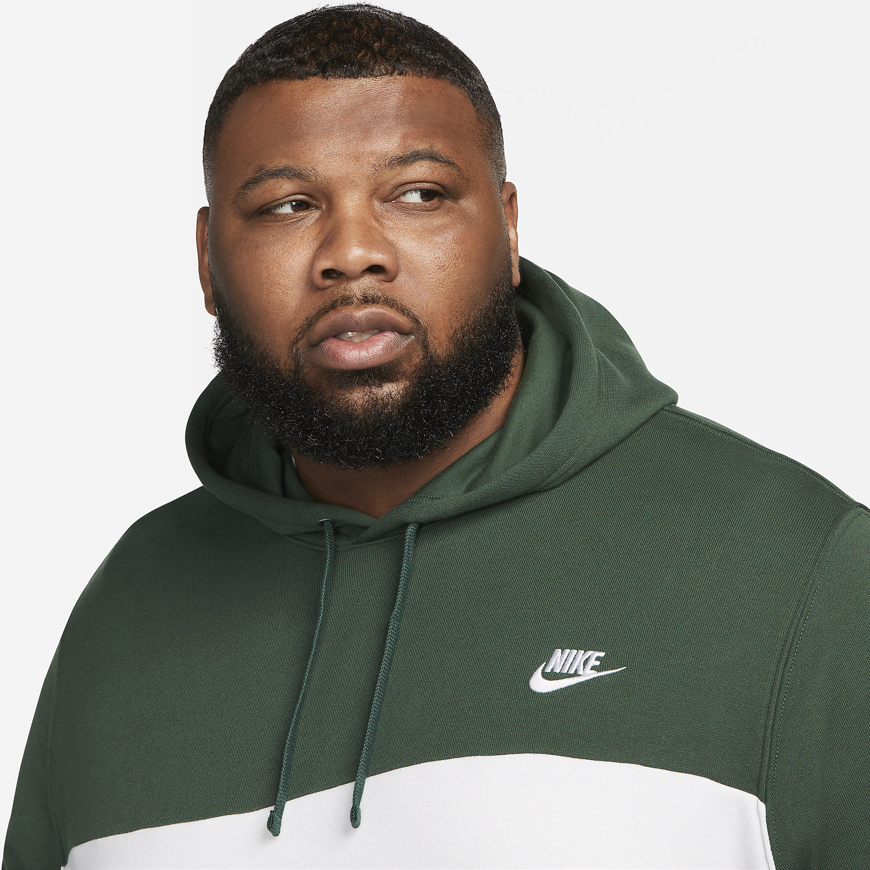 Men's Color-Blocked Hoodie