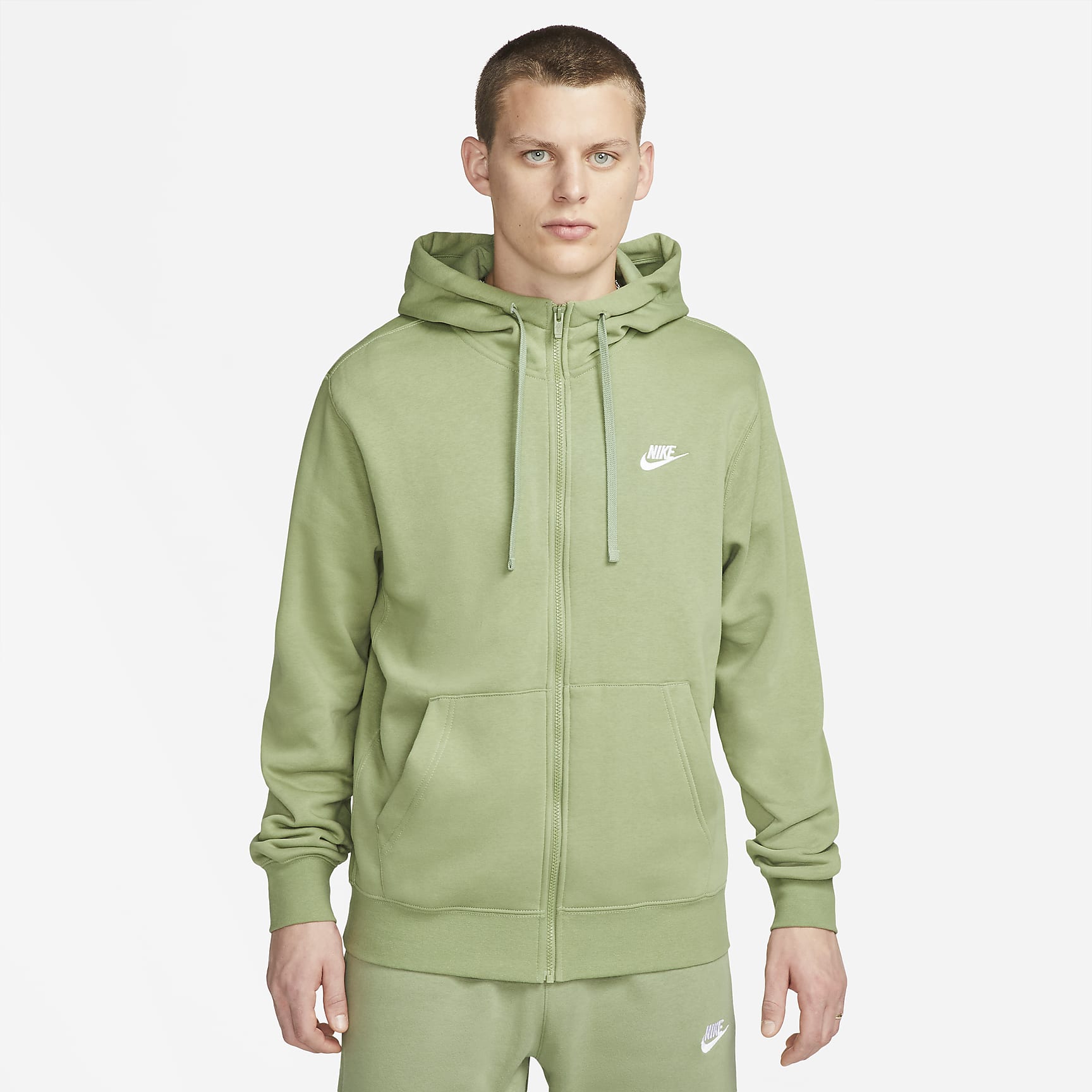 Sportswear Club Fleece - Men's Full-Zip Hoodie