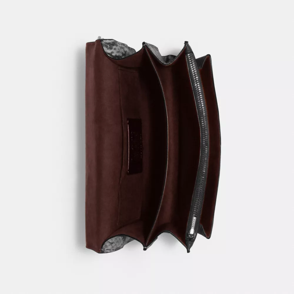 Klare Crossbody Bag In Signature Canvas With Rivets