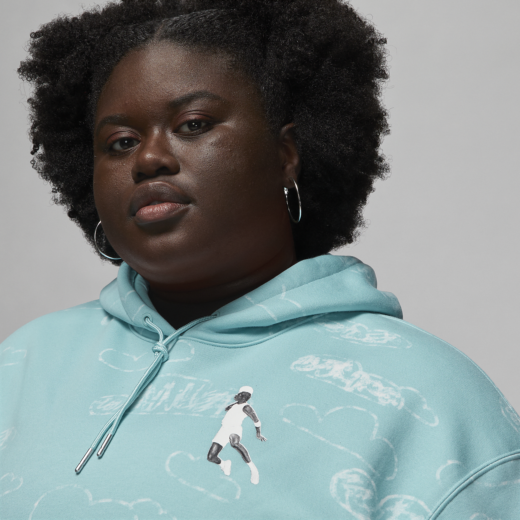Artist Series by Parker Duncan - Women's Brooklyn Fleece Pullover Hoodie (Plus Size)