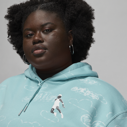 Artist Series by Parker Duncan - Women's Brooklyn Fleece Pullover Hoodie (Plus Size)