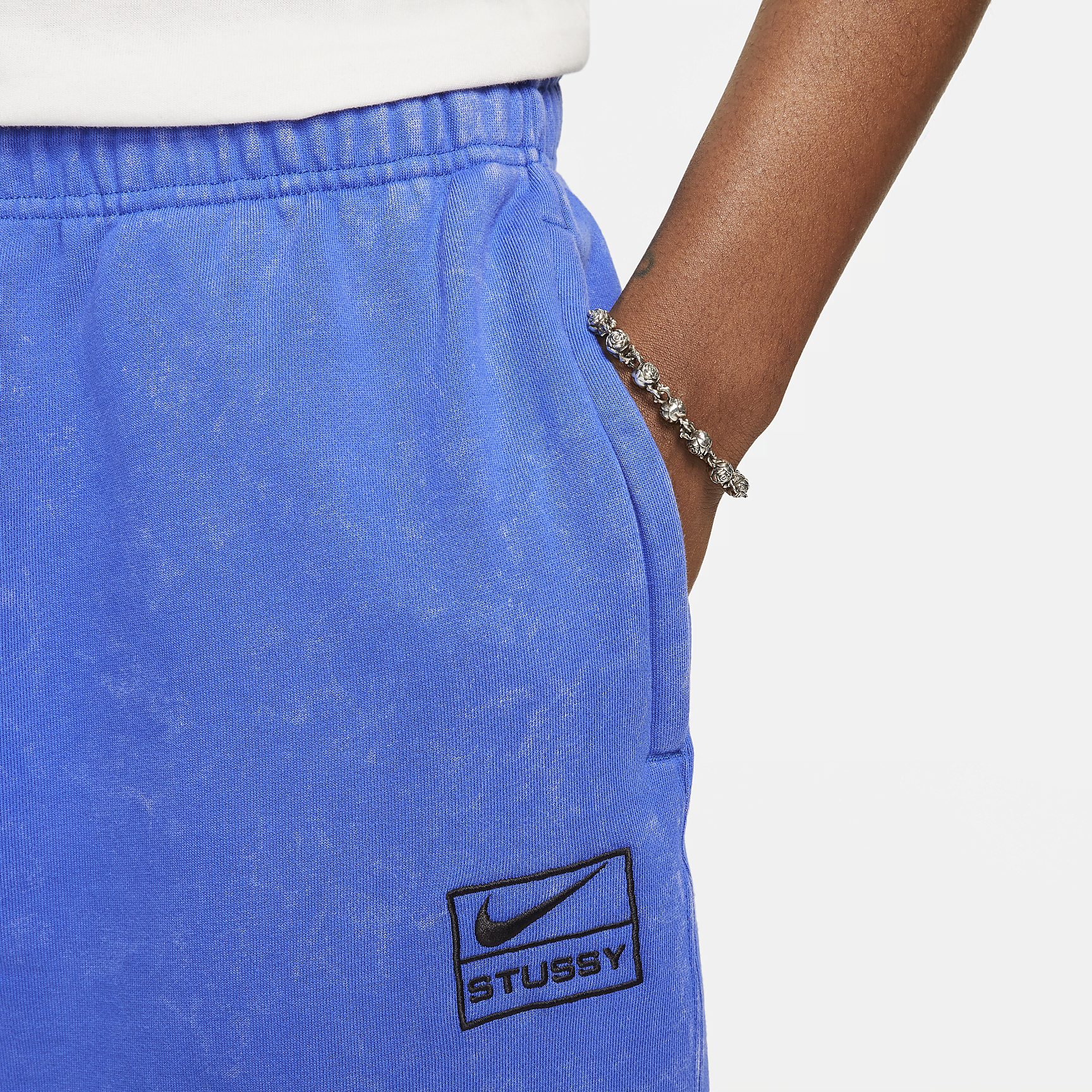 x StÃ¼ssy - Acid-Washed Fleece Pants