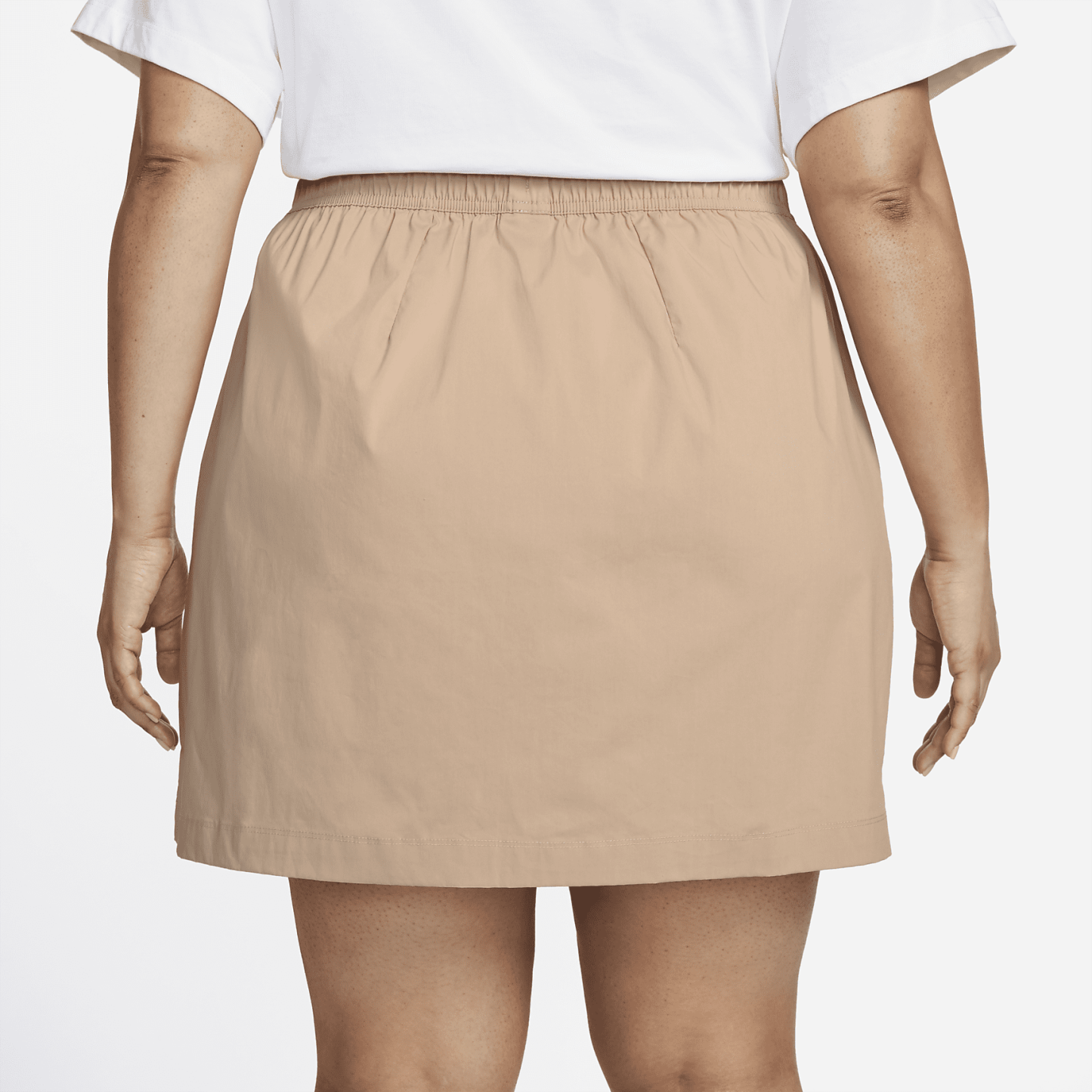 Sportswear Essential - Women's High-Waisted Woven Miniskirt (Plus Size)