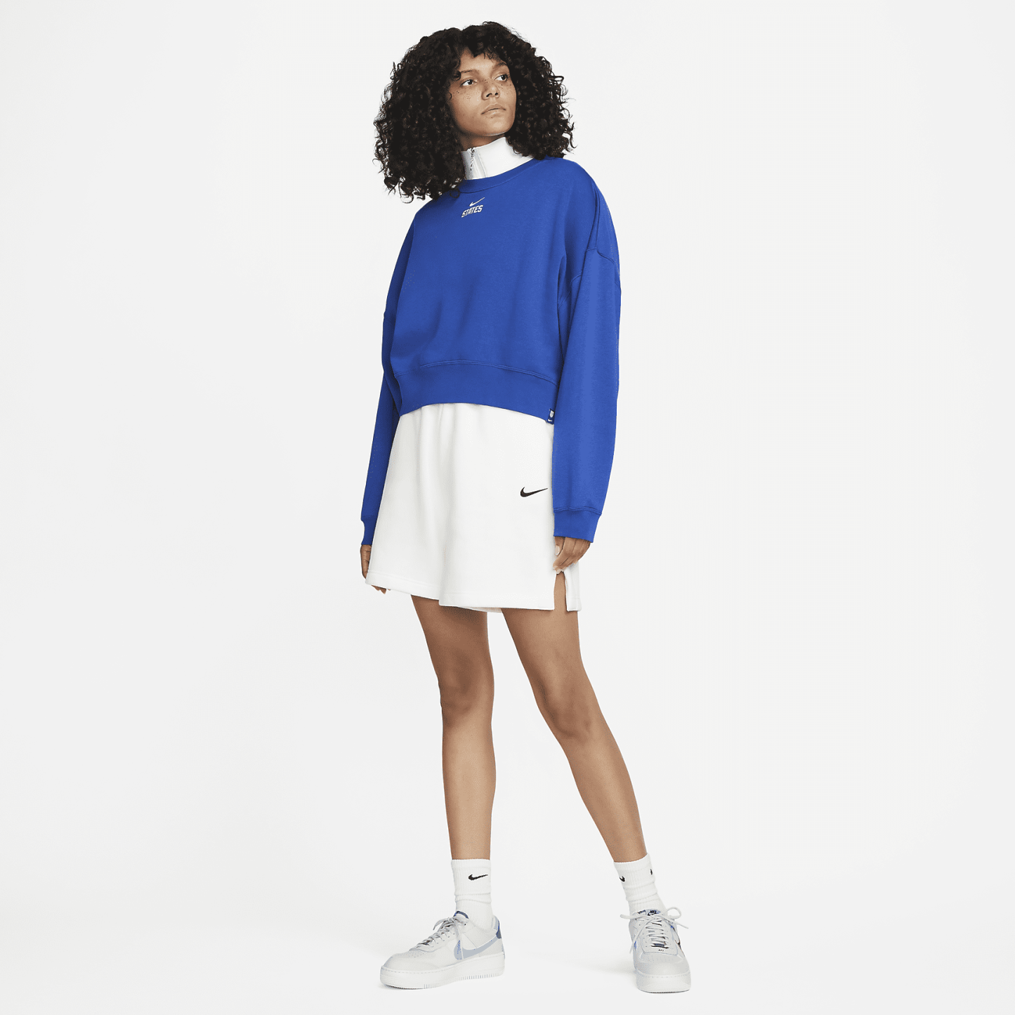 . - Women's Crew-Neck Fleece Sweatshirt