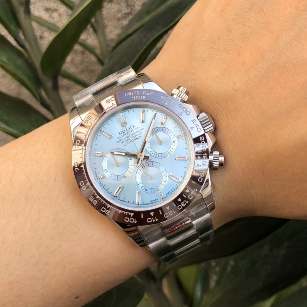 Cosmograph Daytona Ice Blue Dial Men's Watch 116506-0002