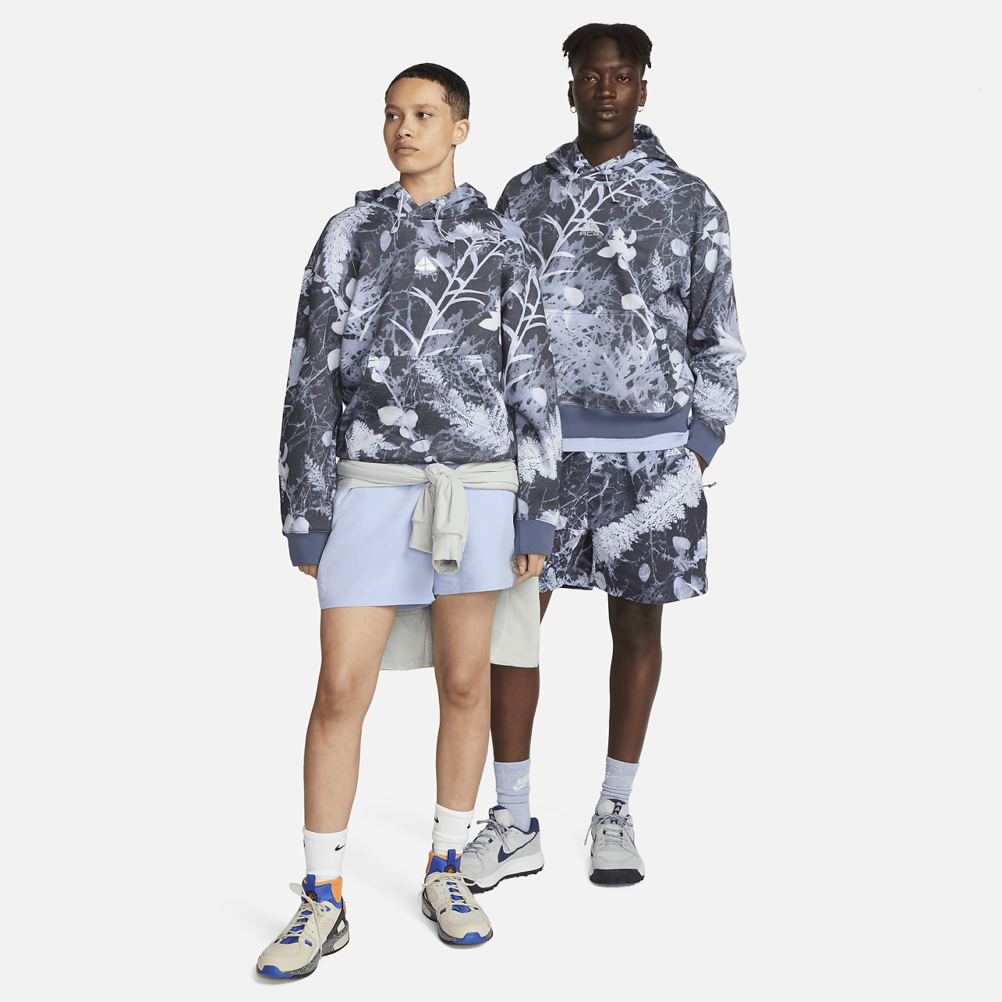 Men's Fleece Allover Print Hoodie