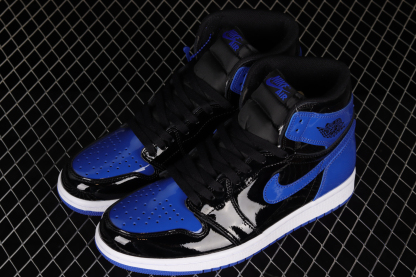 Retro High Royal Blue Black White 555088-400